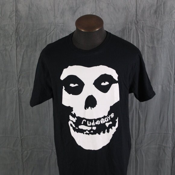 Snowboard Shop Shirt - Rude Boys Misfits Graphic - Men's Large - Picture 3 of 7